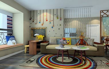 餐廳書房一體裝修