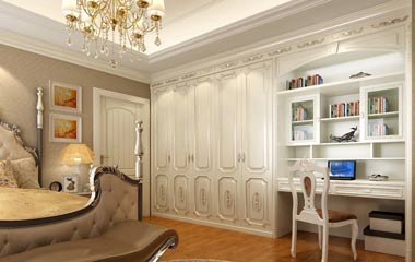 一套臥室家具定制，利用好每一個