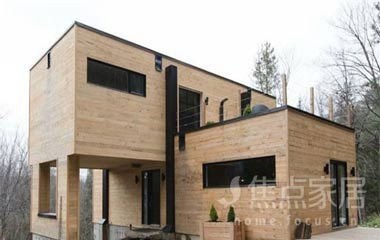 鐵皮貨柜變成豪華小別墅，加拿大建筑師