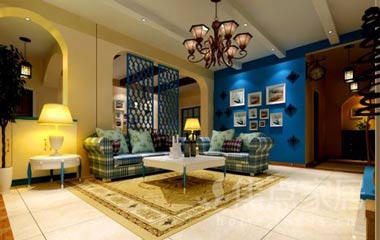 家裝隔斷設(shè)計效果圖展現(xiàn)不同的房屋