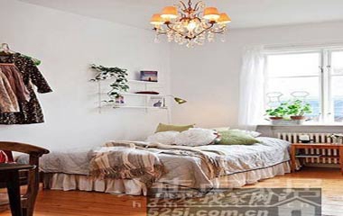 51平白色簡約 小夫妻的陽光北歐