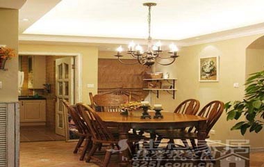 浪漫與大氣完美融合 100平法式田園