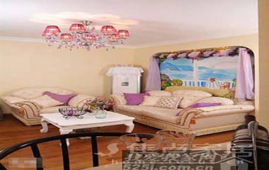 8萬裝90平二居 清新浪漫韓式