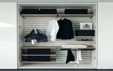23個衣柜設計的方案，滿足你的收納欲