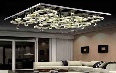 不同選擇——客廳水晶燈