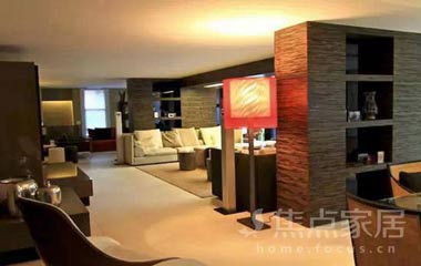 客廳的隔斷設計,徹底火爆朋友圈了!