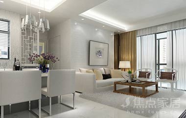 客廳簡歐裝修，別墅更顯高大上