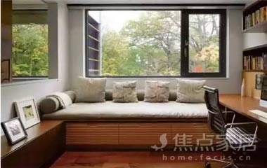 新穎的飄窗裝修效果圖 飄窗就要這么改