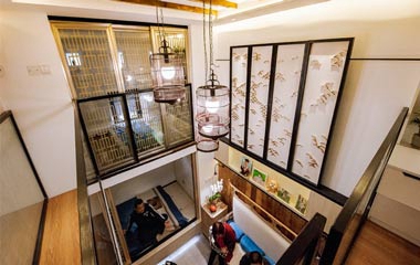 王希元 19平米開間 寸土不讓變身四室兩廳