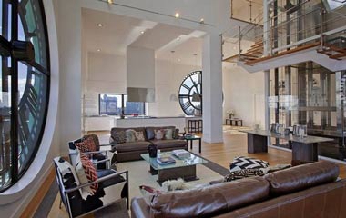機房改造的時尚6500平方英尺時鐘豪宅