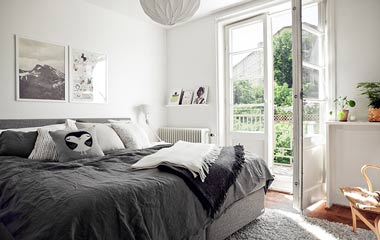 北歐風(fēng)不規(guī)則空間一居室 小空間巧利用