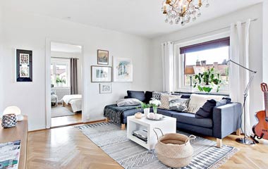 最新室內設計作品 66平米簡約兩居室