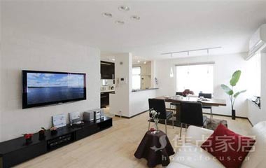 氣息濃厚日本70平現代簡約家裝