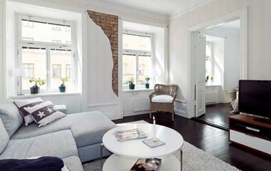 休閑風一居室 充滿美感的小公寓