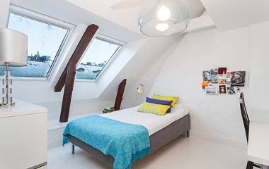 閣樓改造 陰暗潮濕老房變身時尚摩登新家