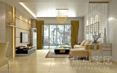 優雅和諧齊聚一堂 簡約歐式客廳設計