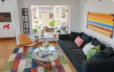 非凡美味的雙層公寓 亮色系三居