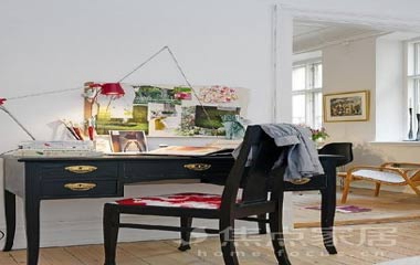 地板安享靜謐時光北歐風格雙層公寓