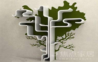 書房的設(shè)計(jì)中 書架是一個(gè)重要組成部分