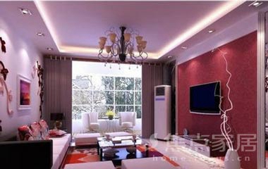 通透的客廳 無(wú)論是會(huì)客還是聚餐都是首選