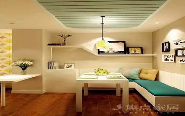 餐廳這樣設計，讓你告別蜷縮在茶幾和沙發上用餐的窘境！