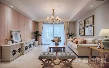 與粉的碰撞，幸福甜膩的美式家！