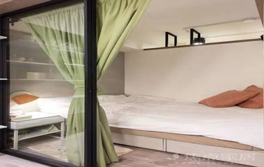 單身公寓改造，多出了幾個功能區，超實用！