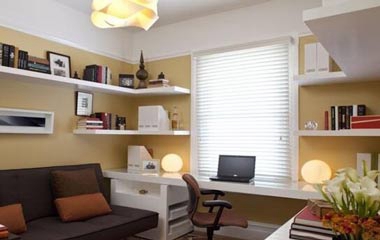 超小書房裝修效果圖 讓你的設(shè)計更實(shí)用