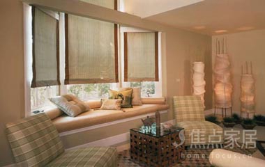 美景，飄窗設計的大視野