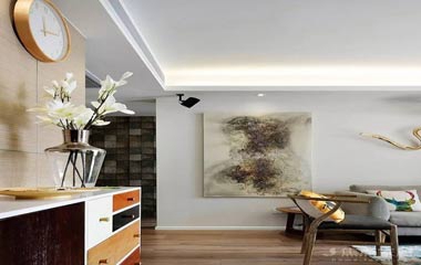 空間布局改造,臺式北歐混搭三室現代空間