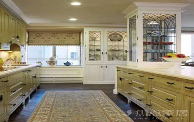 廚房裝修|小戶型廚房就適合亮色系,讓小清新的