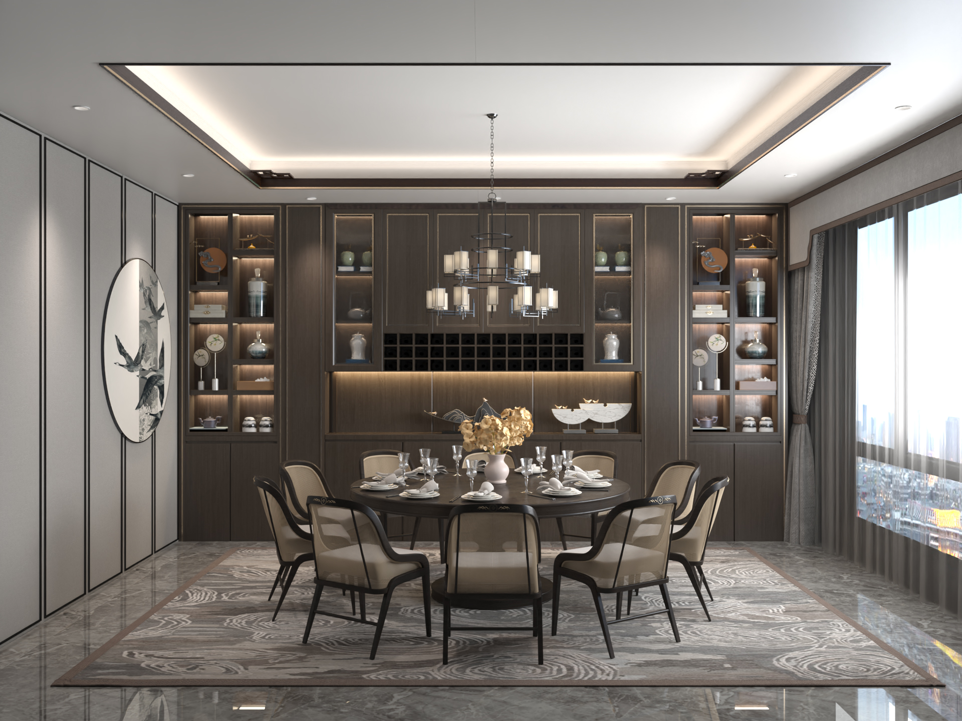 【TV.P】鏡空蜂窩大板演繹大境，美出新高度！