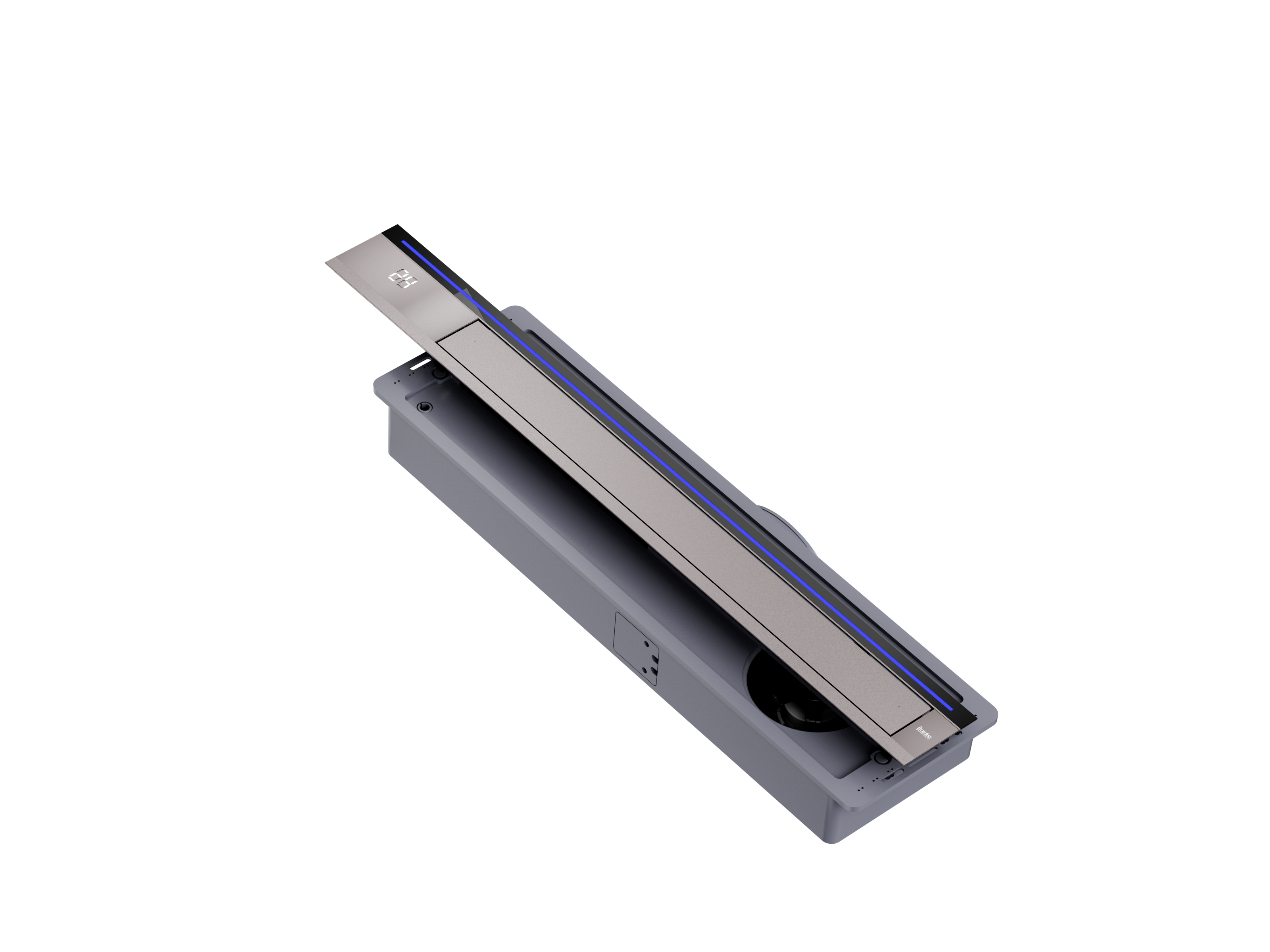 集成吊頂多功能電器BDS-QQD·1090WJ-HB-FHA-VC-D (100x900無極.橫擺風暖+換氣+吹風+語效果圖