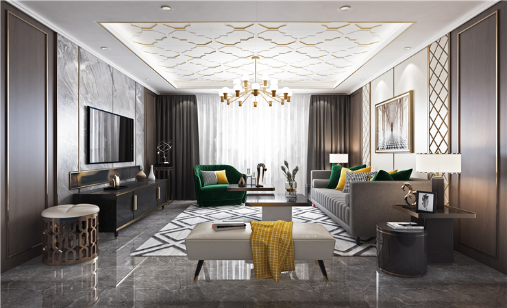 客廳吊頂裝修設(shè)計注意“甲醛”危害
