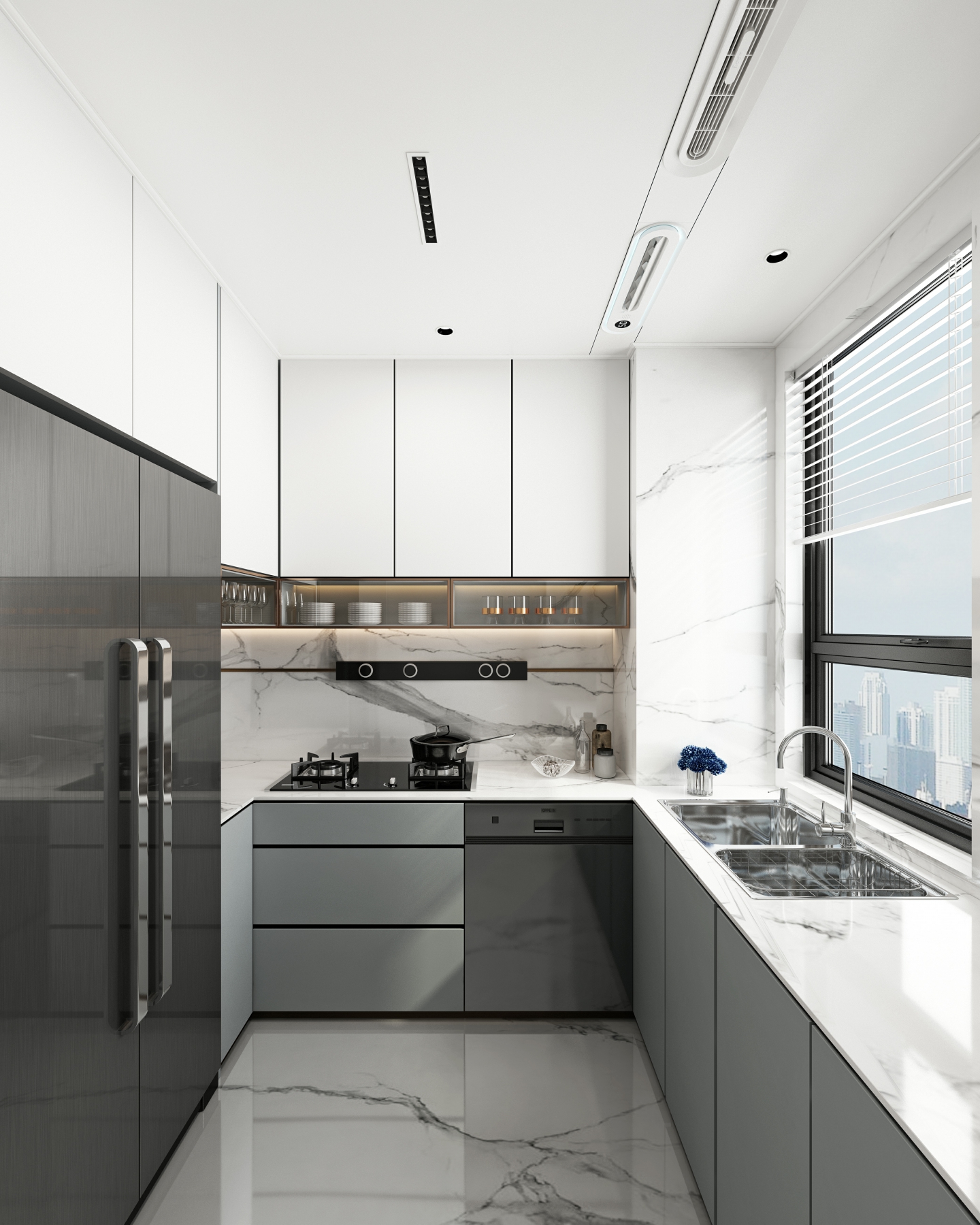 廚房集成吊頂設(shè)計(jì)效果圖三 廚房集成吊頂設(shè)計(jì)效果圖三